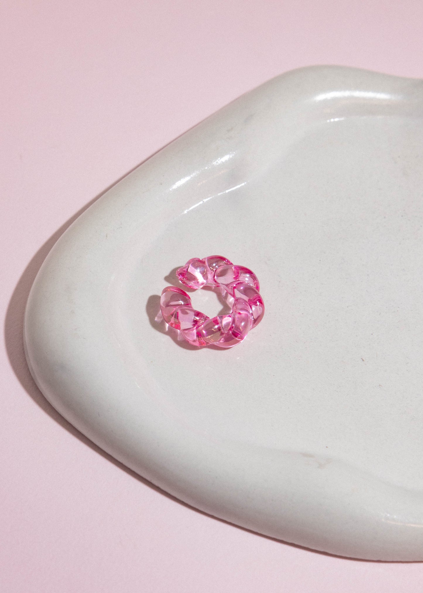 Earcuff Candy Rosa