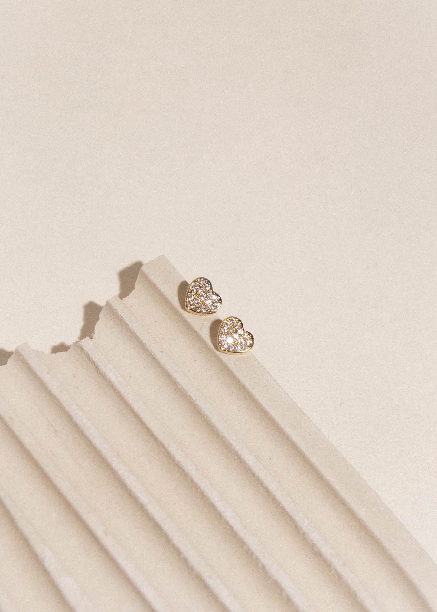 Aros corazón brilli br