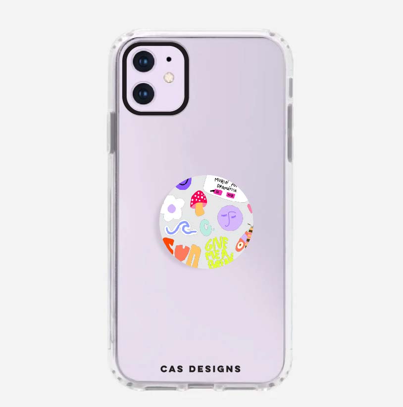 Cell holder sticker madness