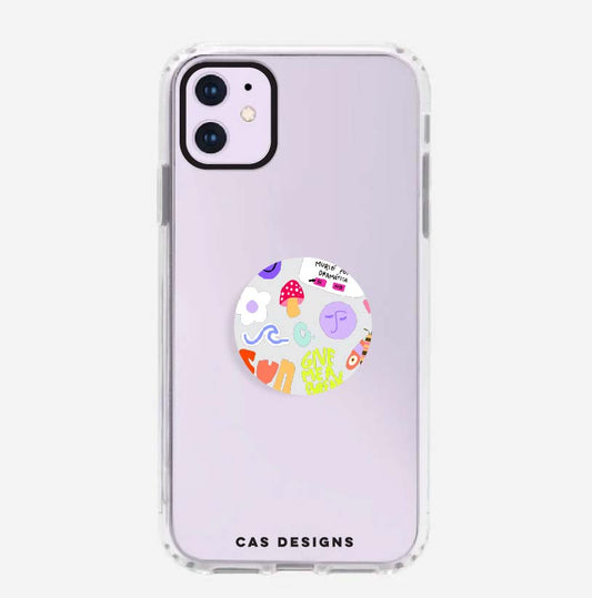 Cell holder sticker madness