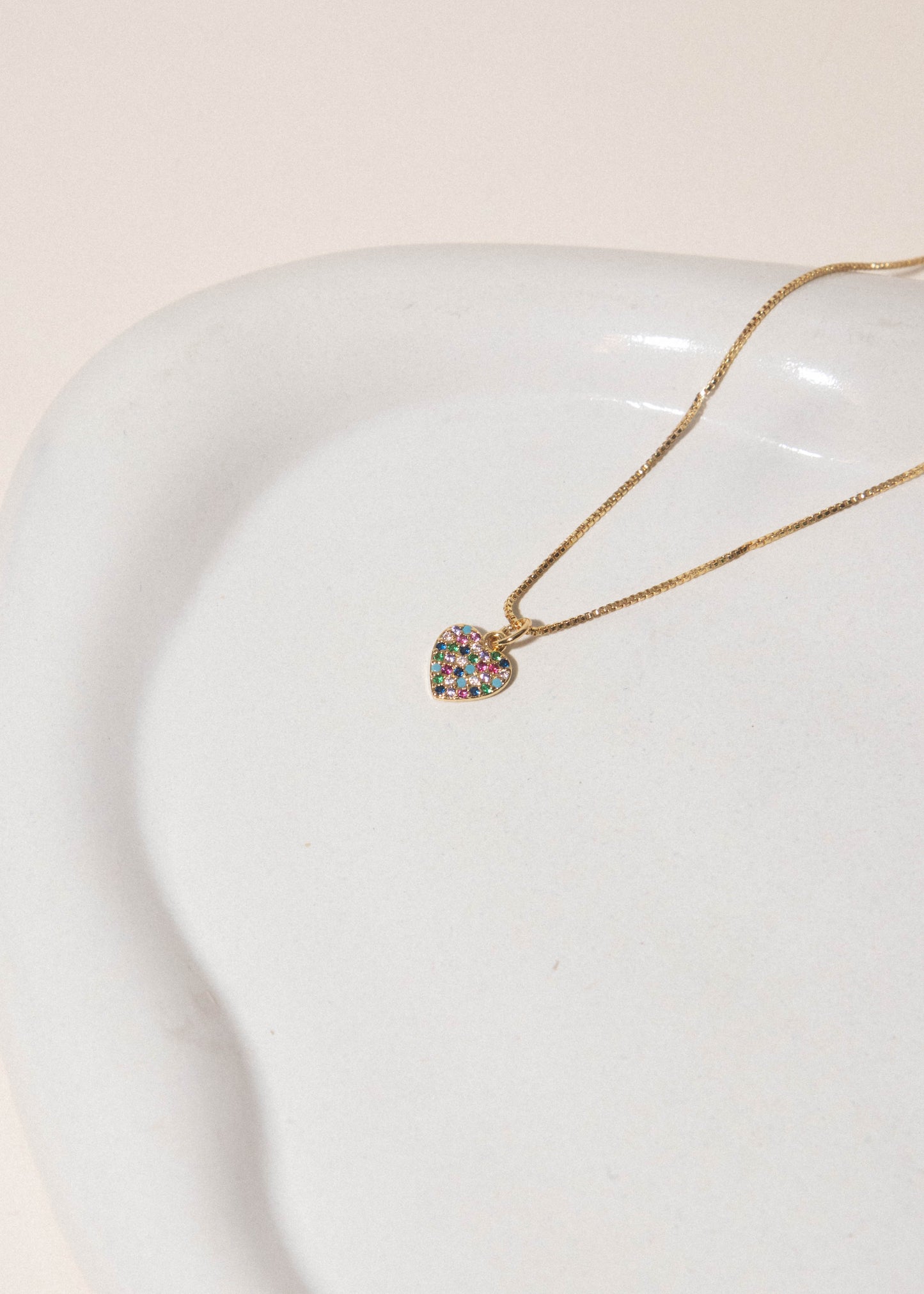 Collar Multicolor Heart