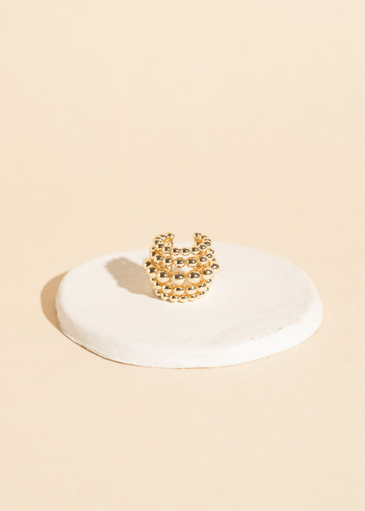Earcuff Emperatriz mini gold
