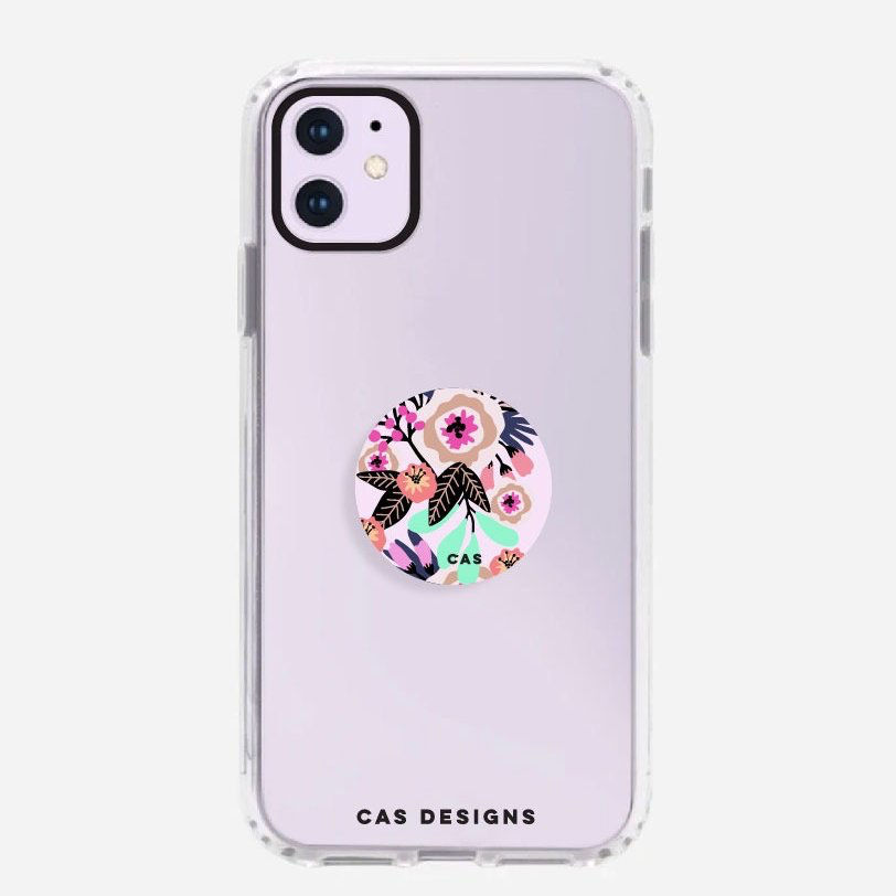 Flowerly pop socket