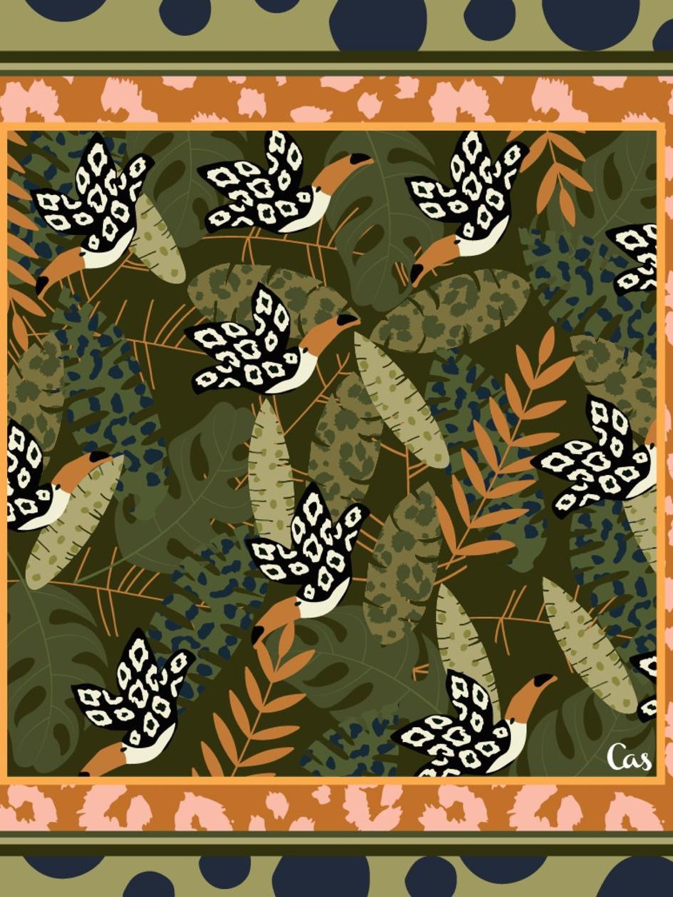 Pañuelo olive