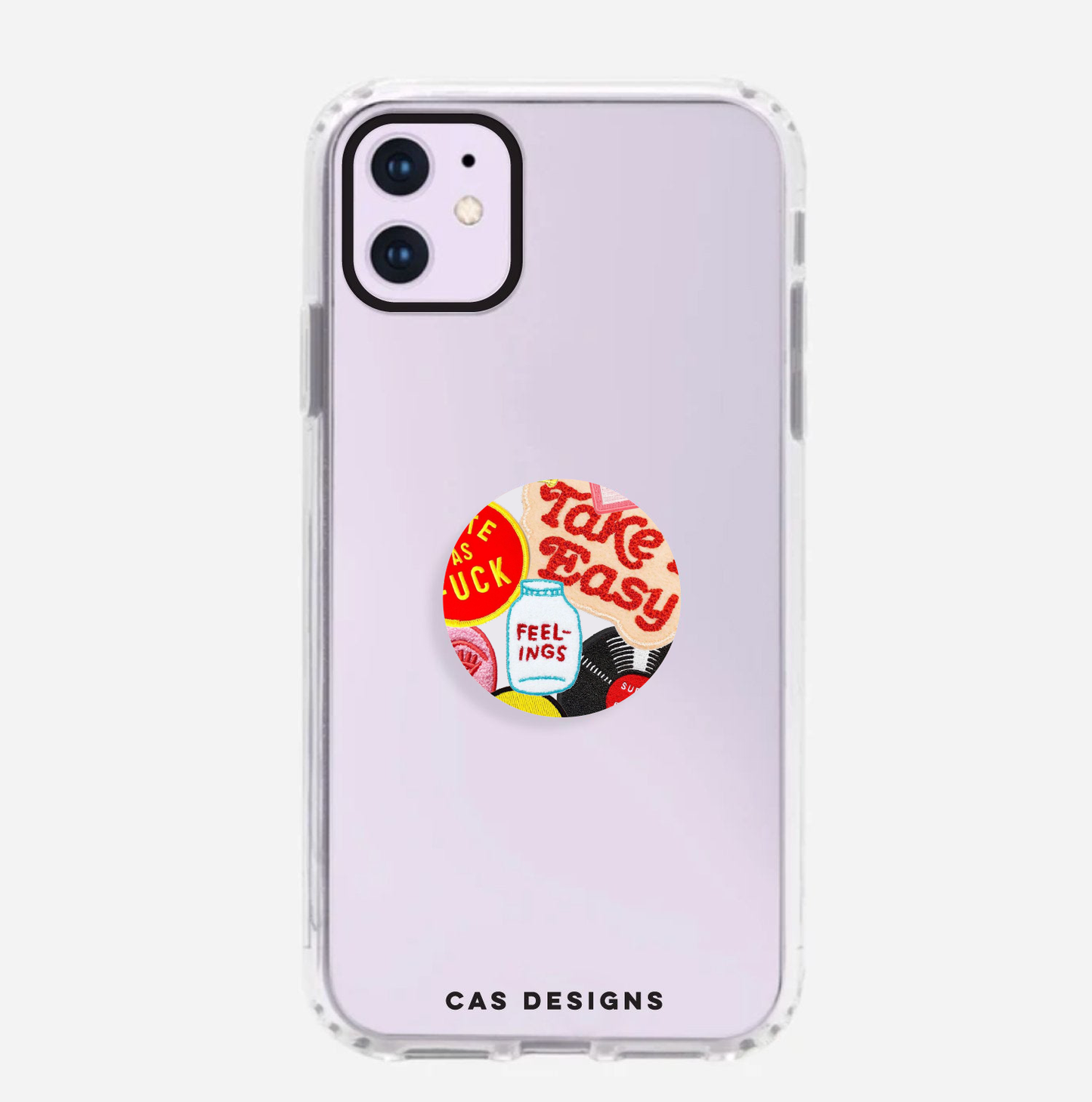 Patches pop socket