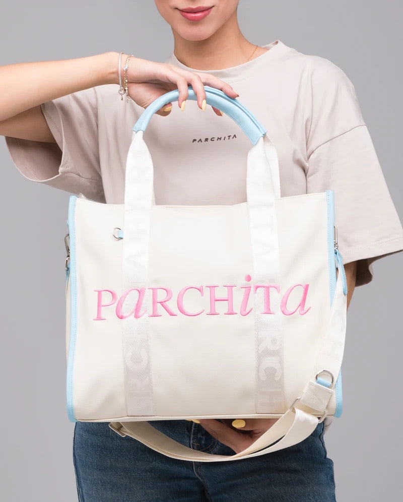 Shopping Emma Ivory x Sky blue