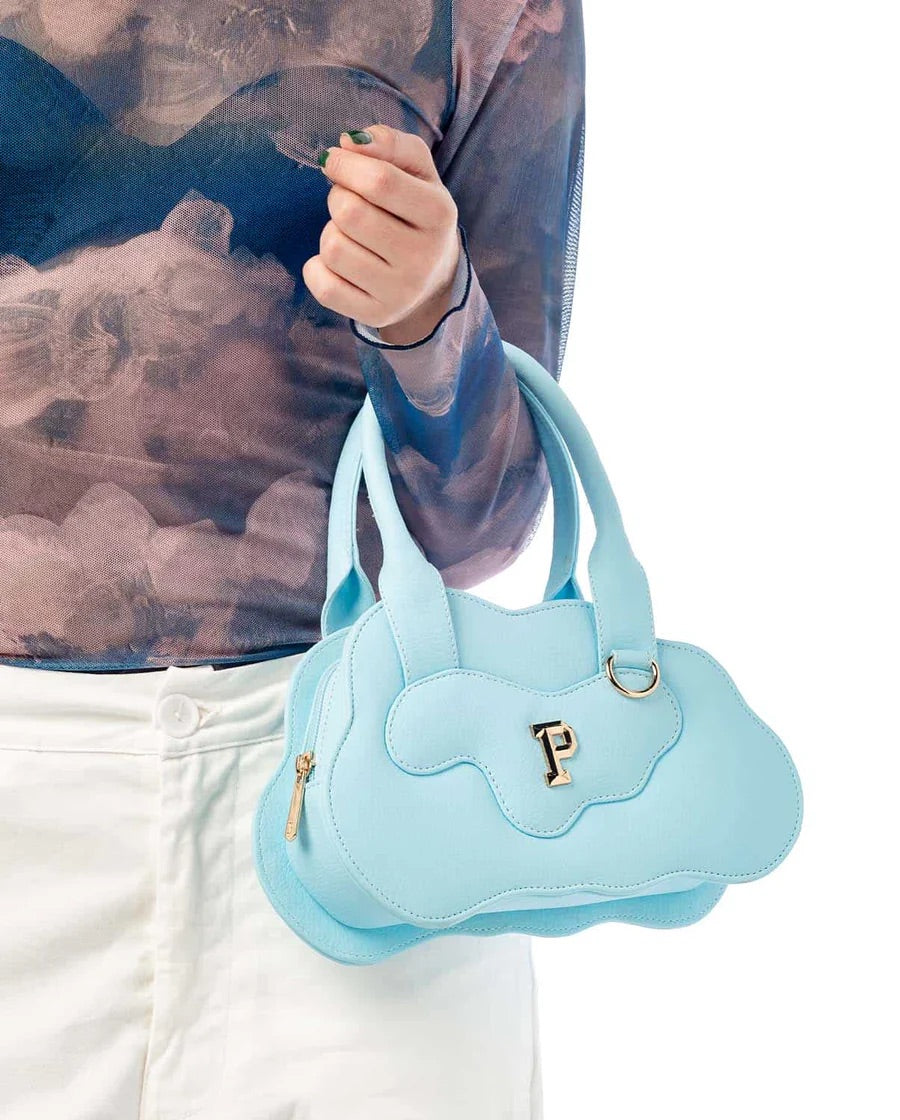 Cartera Petit nube azul