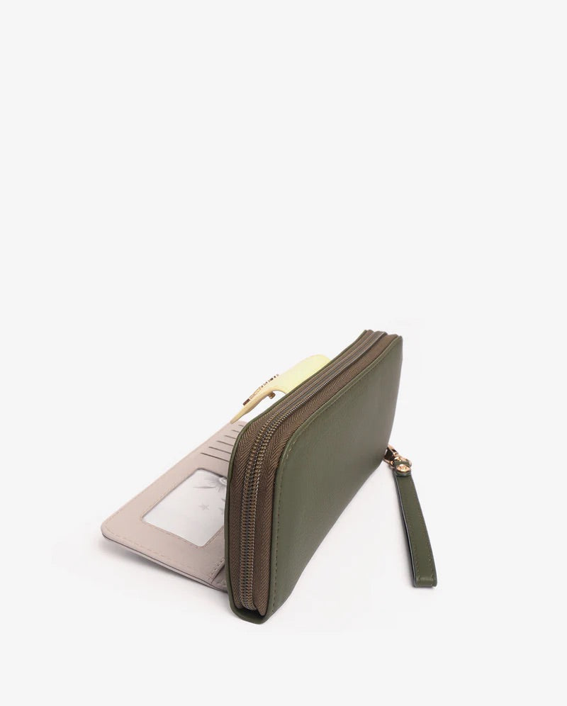 Billetera Juana verde