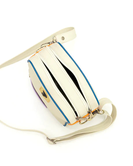 Panal beige x mandarina