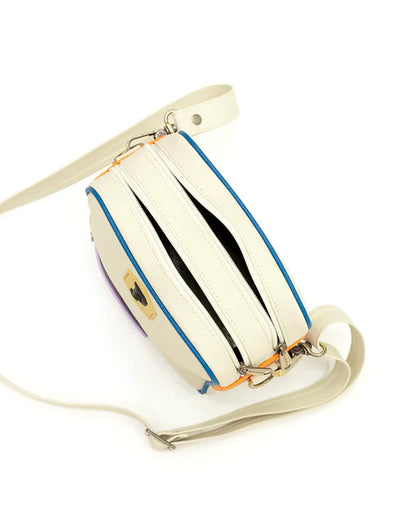 Panal beige x mandarina