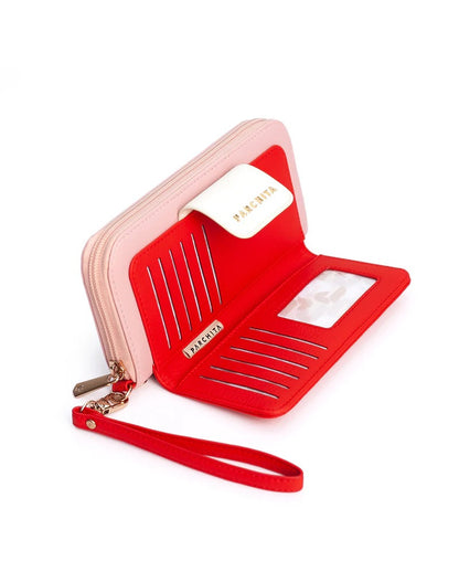 Billetera Juana rojo