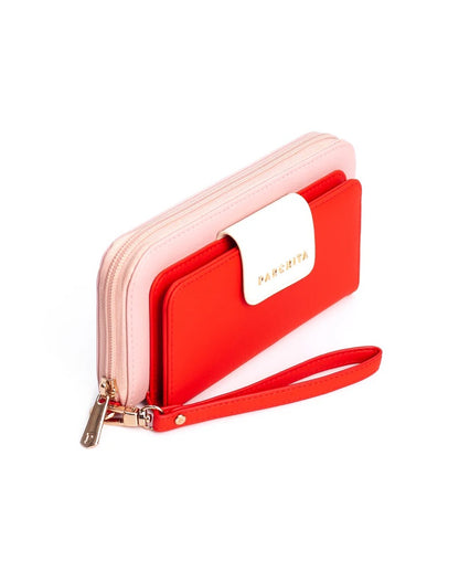 Billetera Juana rojo
