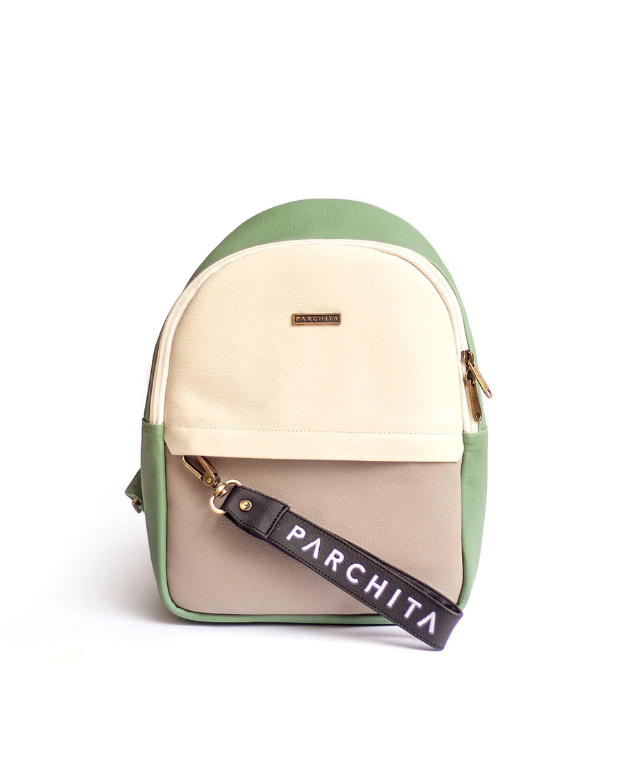 Mochila Bruno beige