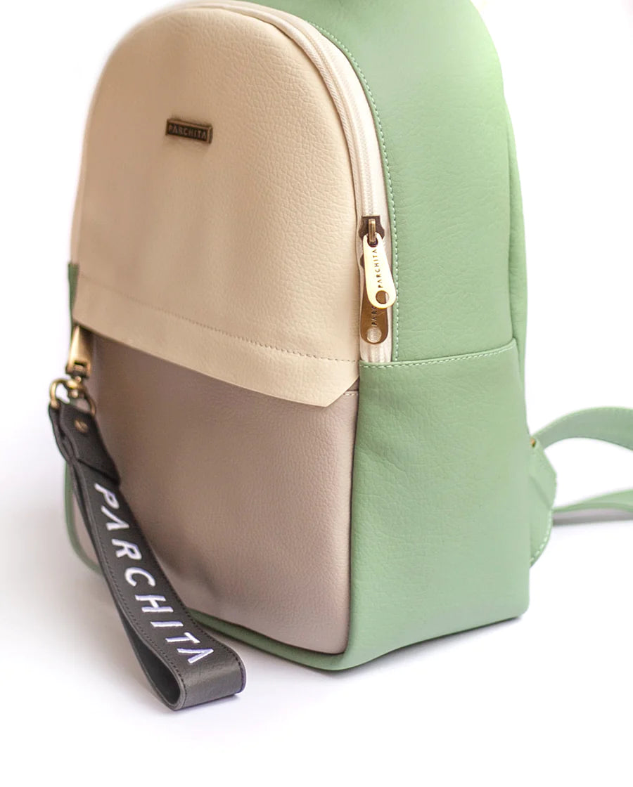 Mochila Bruno beige