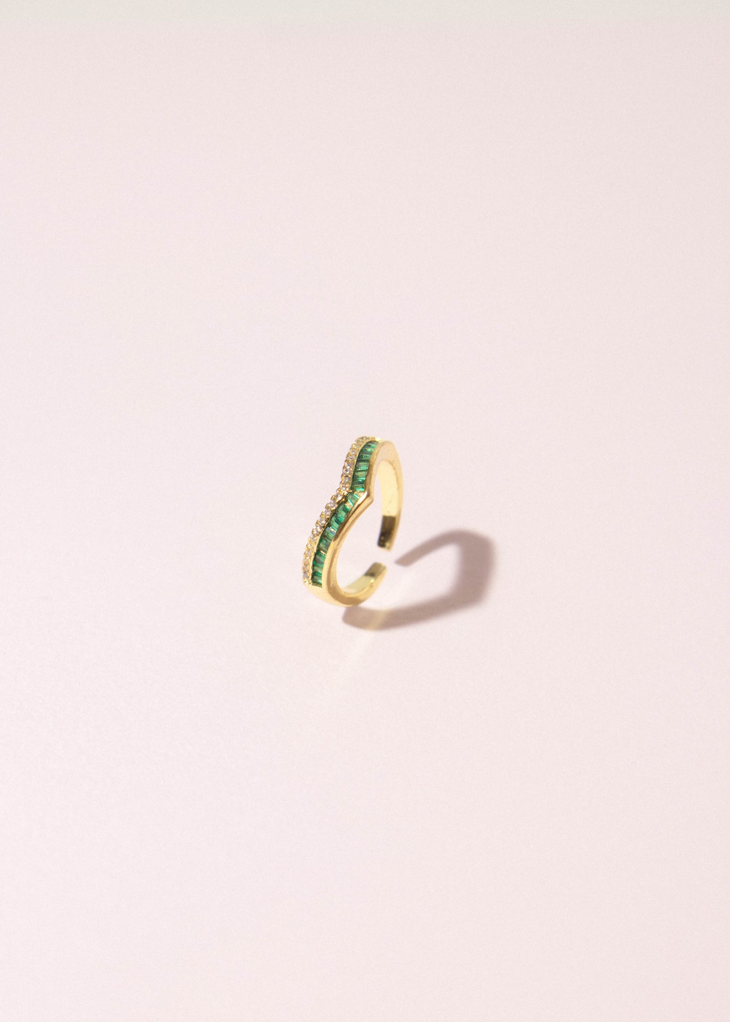 Anillo princess verde