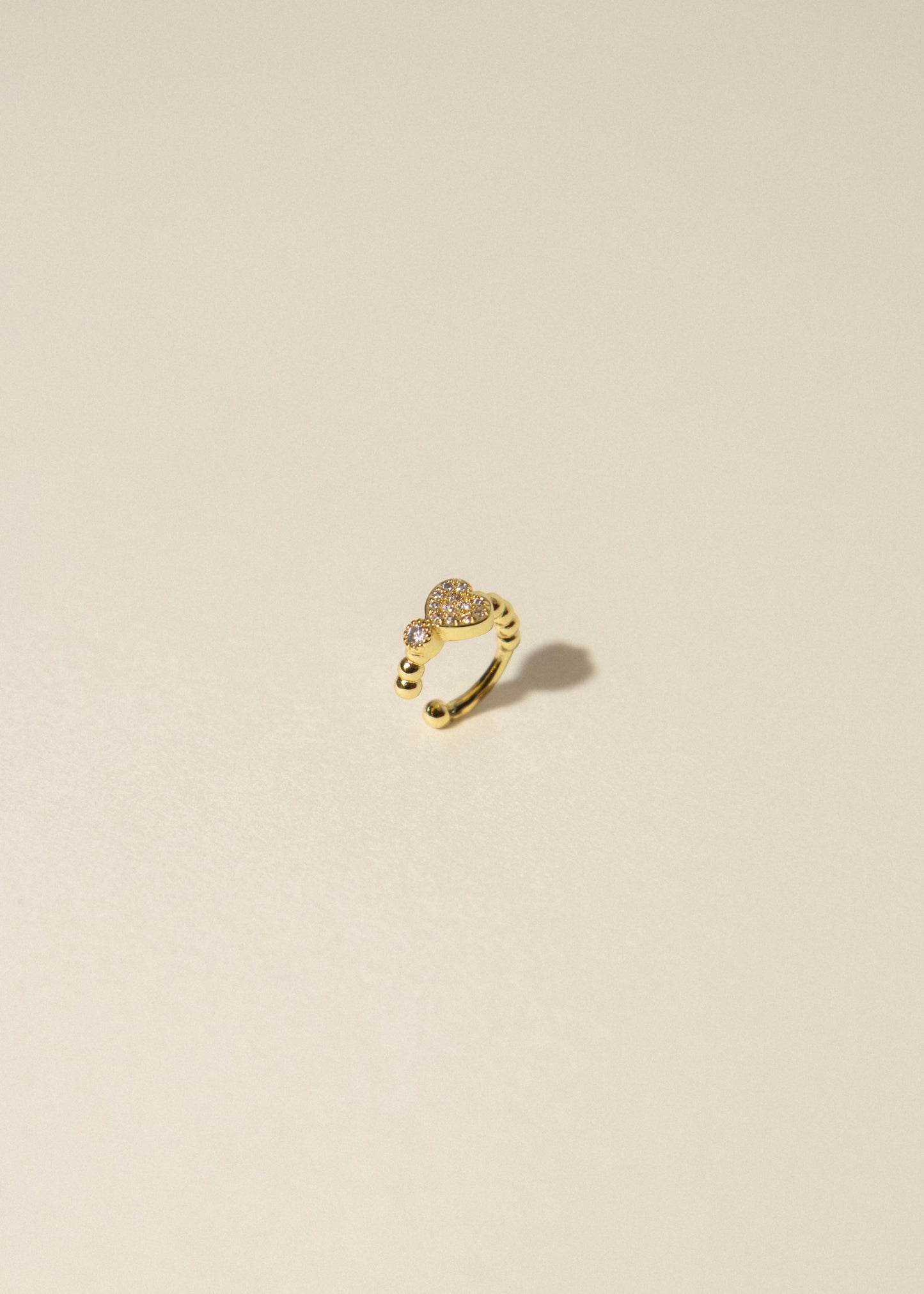 Earcuff corazón mini