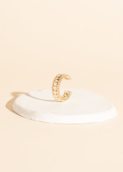 Earcuff valentine gold