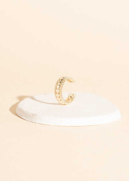 Earcuff valentine gold