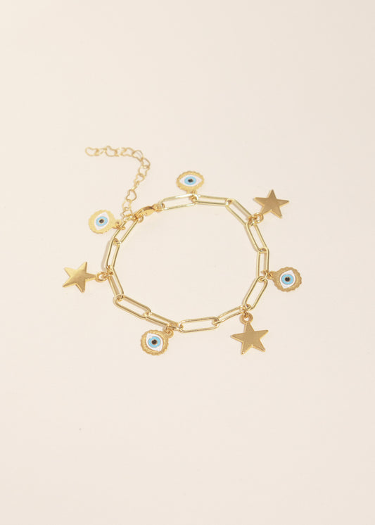 Pulsera estrella y ojo