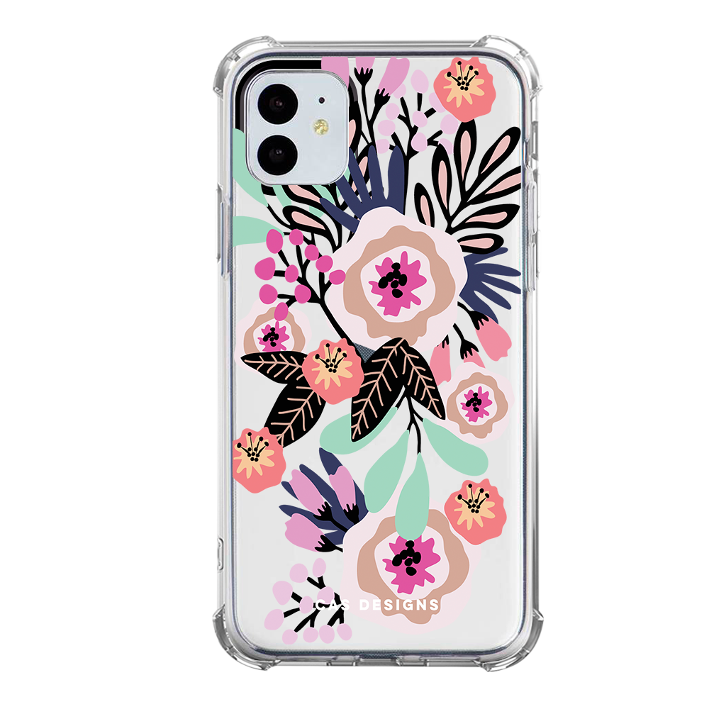 Case flowerly iphone 13 mini