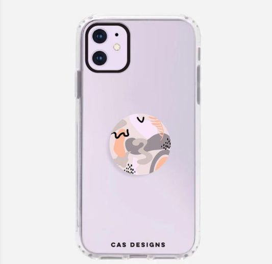 Milky shapes pop socket