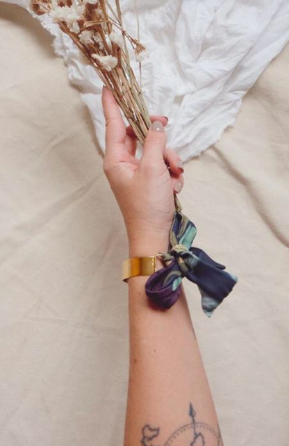 Brazalete con cinta