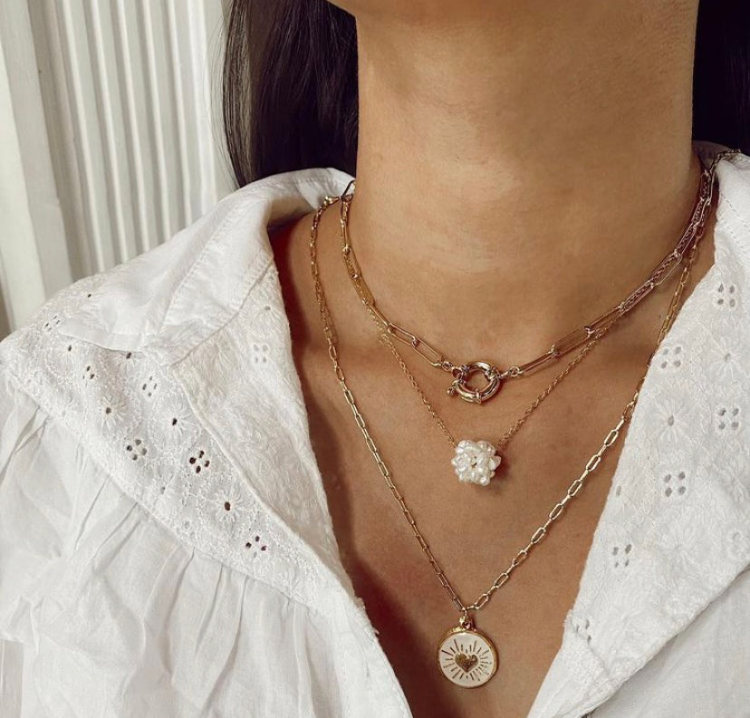 Collar eslabones marinero
