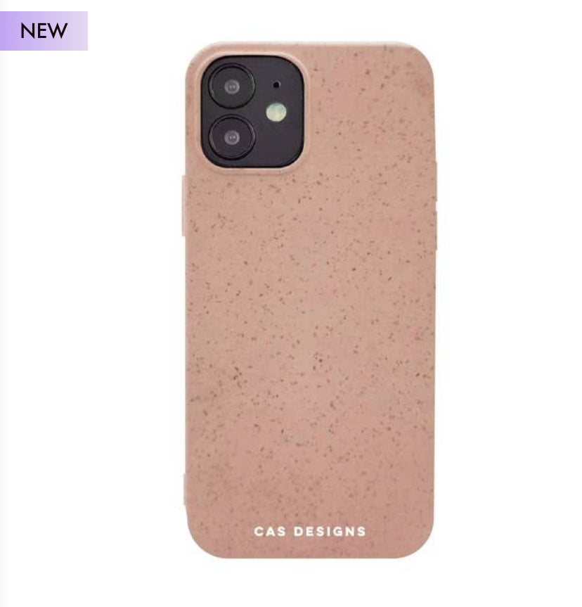 Case compostable rosa
