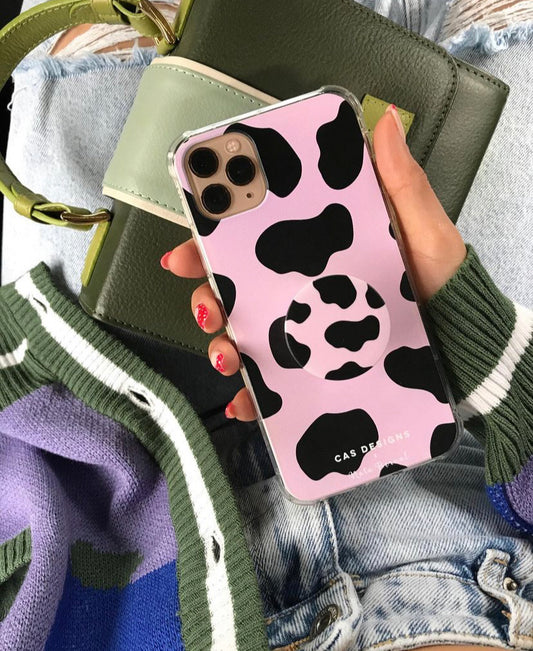 Case vaca morado