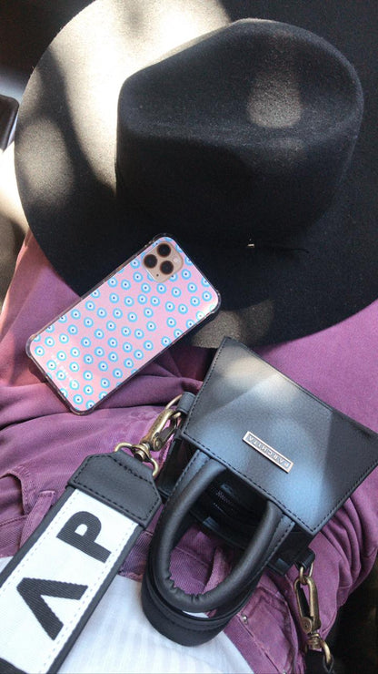 Case ojos rosa