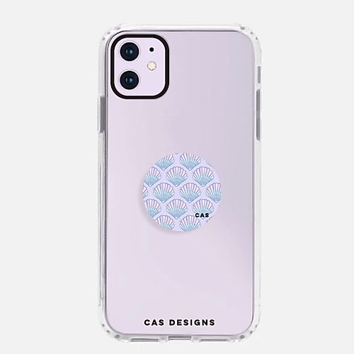 Shell pop socket