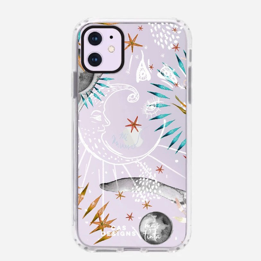 Case poder interior transparente