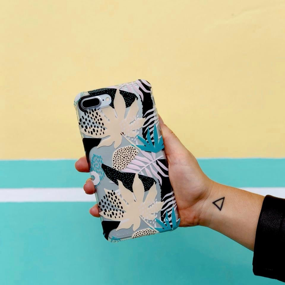 Case flower art