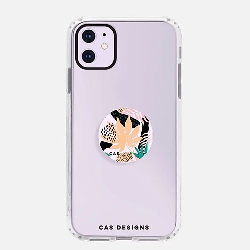 Flower art pop socket