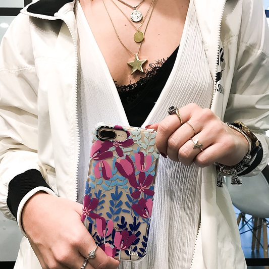 Case blue garden