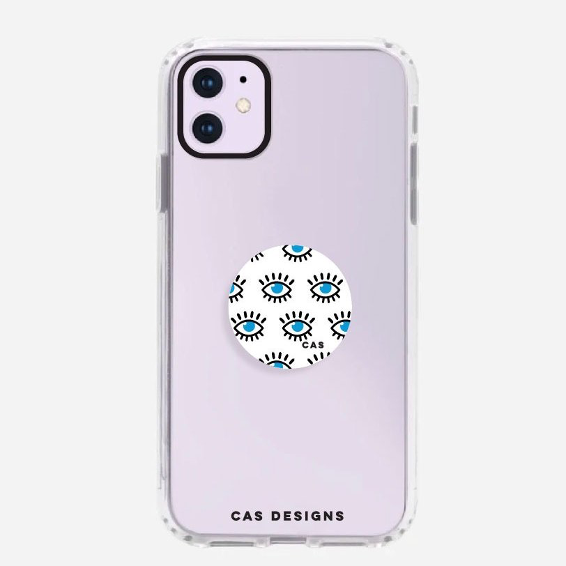 Blue eyes pop socket